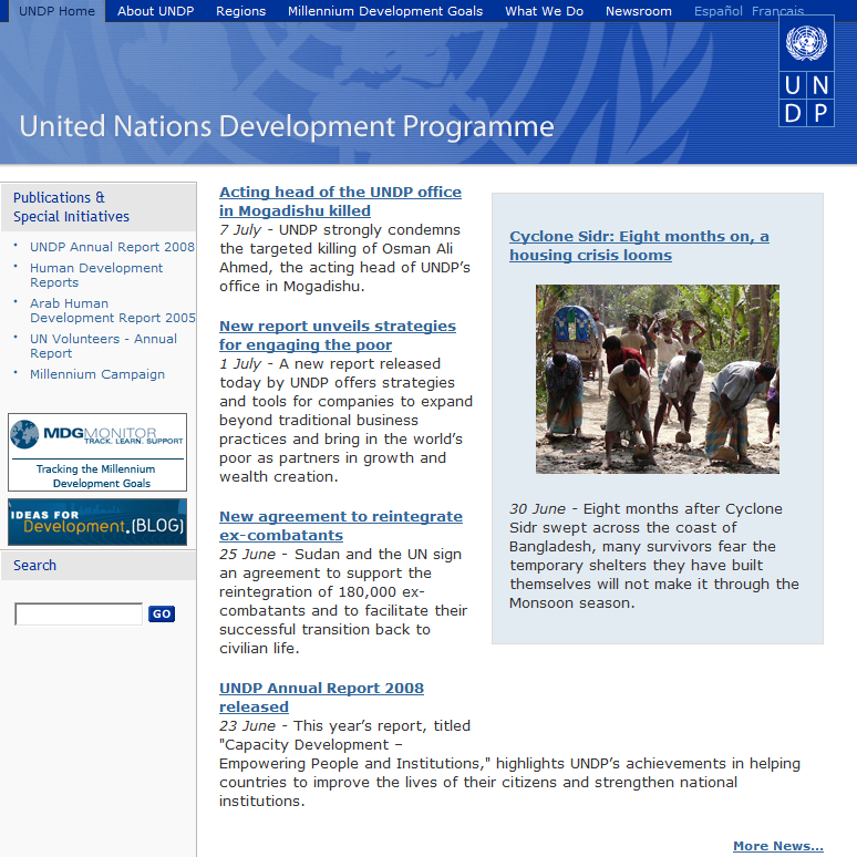 UNDP | united nations development programme